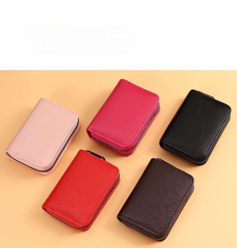 Neu Zipper Nische frauen Führerschein Halter, Mehrere Karte Slots, Große Kapazität Tasche,_voghion.com