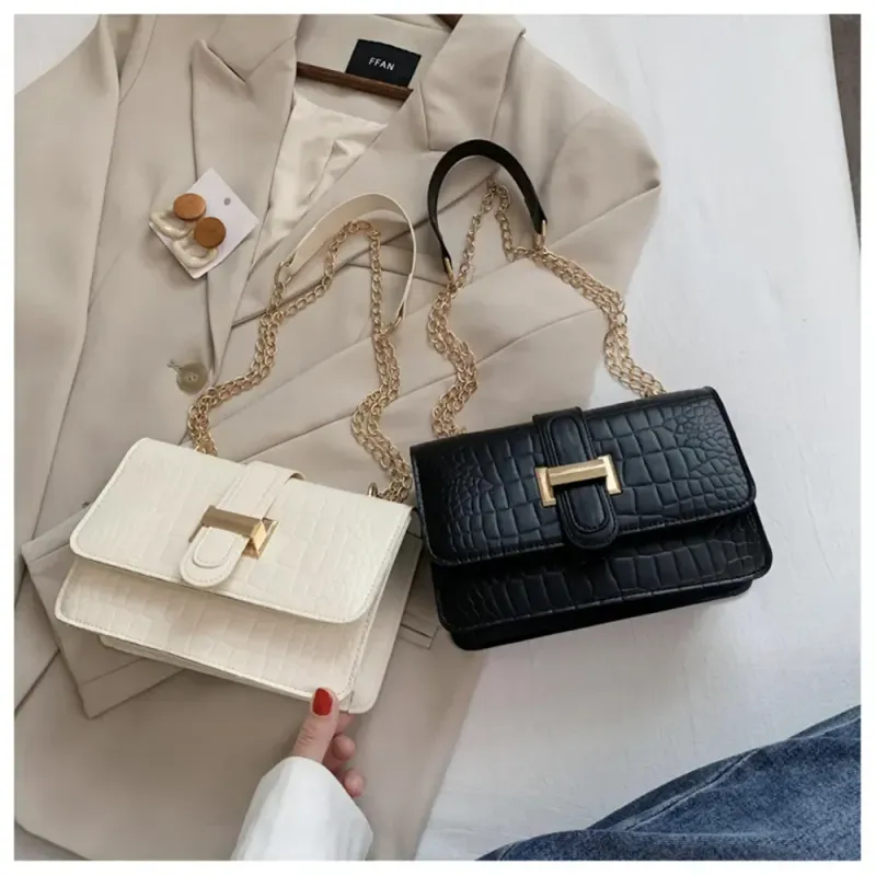 Quadratische Schulter für Frauen 2023 Crossbody Weibliche Kette elegante Designer Marke Puse og Taschen_voghion.com