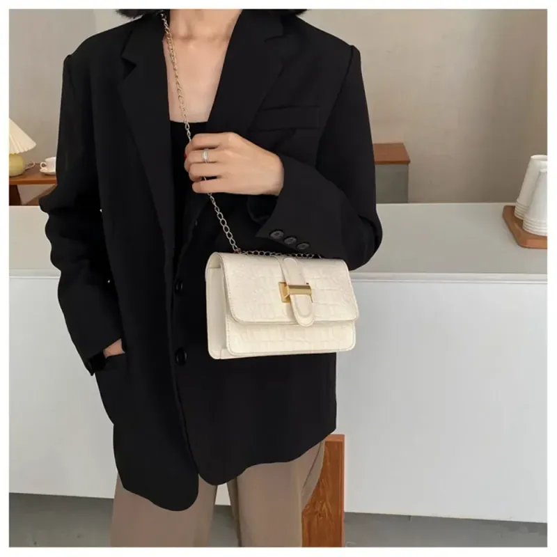 Quadratische Schulter für Frauen 2023 Crossbody Weibliche Kette elegante Designer Marke Puse og Taschen_voghion.com