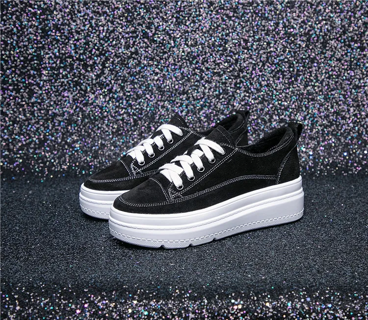 Scarpe casual semplici, comode, traspiranti, alla moda e con stampa leopardata, con punta rotonda e bassa sul fondo._voghion.com