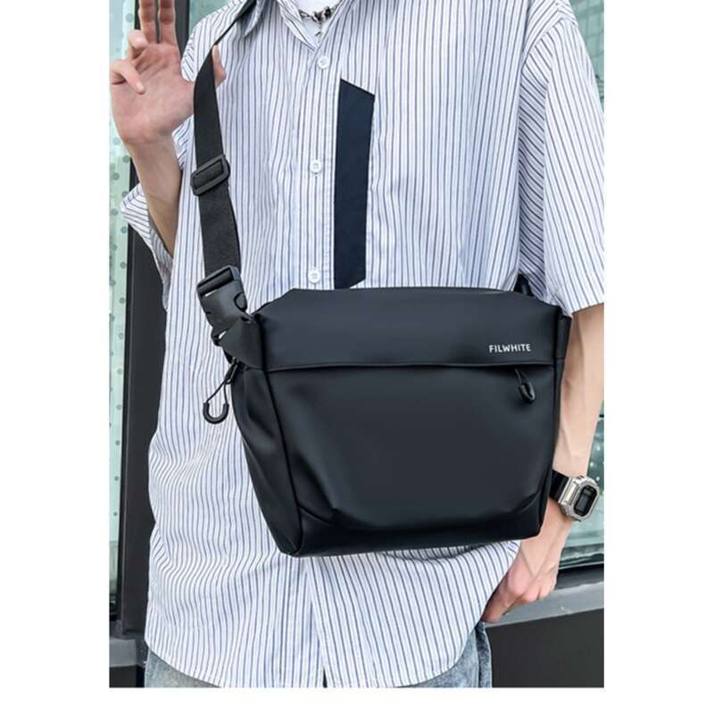 Herren-Brusttasche, modische Flut, Nischendesign, tragbare Umhängetasche, Straßensporttasche_voghion.com