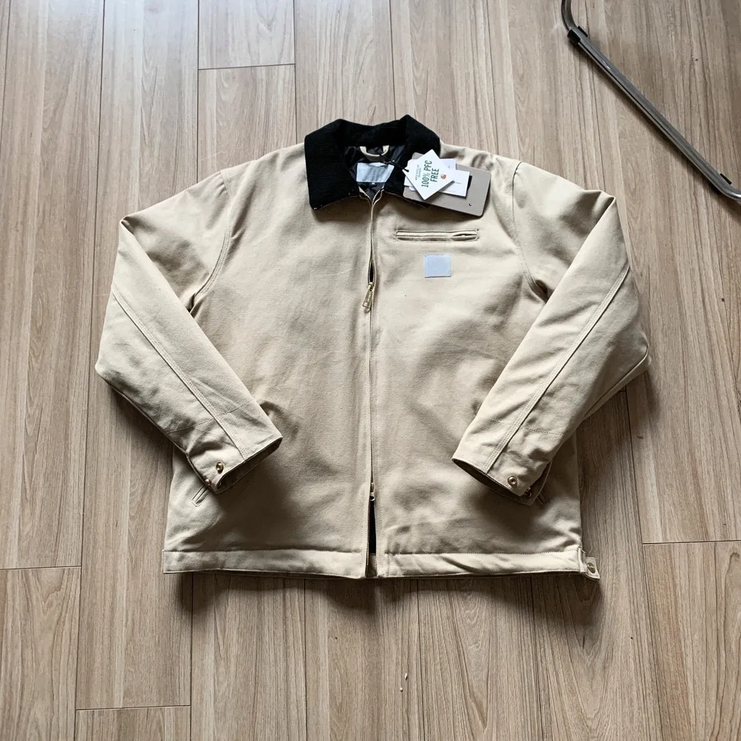 Men's Down Jacket With Fur Collar Warm Winter Puffer Parka Coat_voghion.com