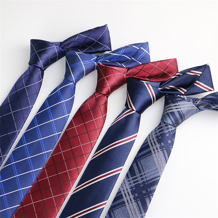 Cravatta per uomo, abbigliamento da lavoro, 6 cm, matrimonio, lavoro, studenti professionisti, set di cravatte_voghion.com