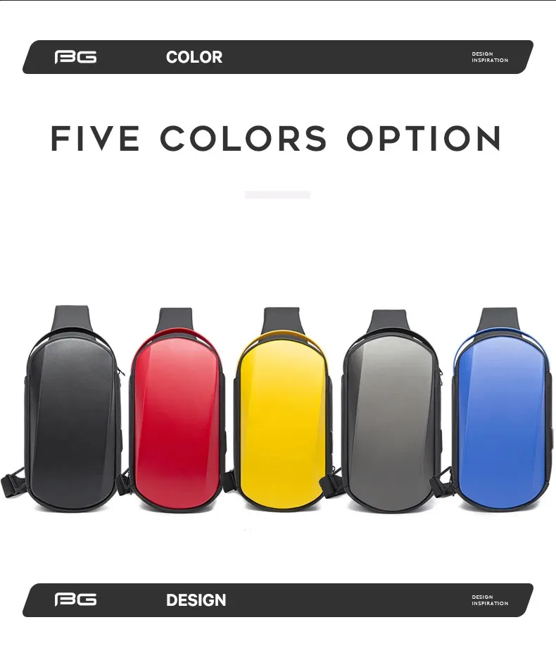 BANGE Borsa a tracolla multifunzione USB da uomo in TPU impermeabile da viaggio Sg Messenger Pack per uomo 240924_voghion.com