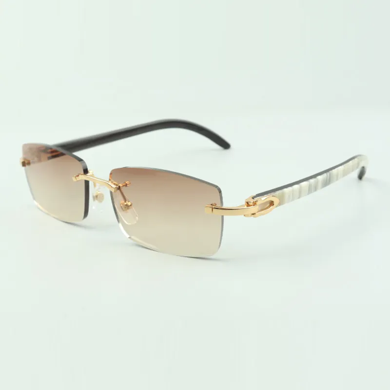 Women for Computer Designer Mirror Fashion Police Glasses Frame Frameless Buffs Sunglasses 3524012 with_voghion.com