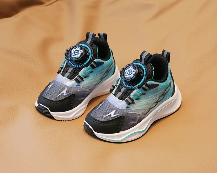 Toddler Sport Spring New Boy Basketball Rotating Buckle Kids Happysteps Fashion Girl Light Running Trainer Shoes Sizes_voghion.com