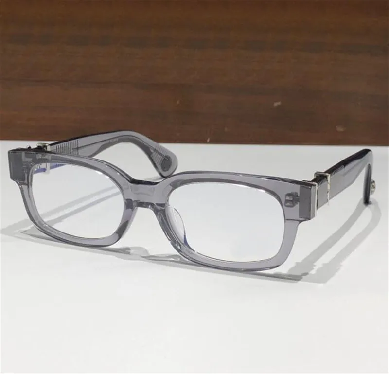 Nuovo design alla moda da uomo, montatura quadrata ottica 8233 retrò in acetato, stile semplice e popolare, forma versatile_voghion.com