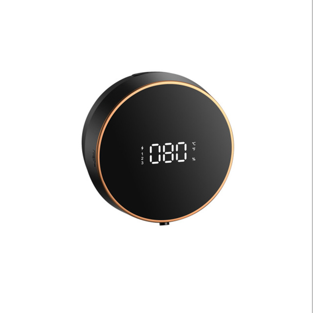 Dispenser automatici di sapone in schiuma per montaggio a parete Display della temperatura a LED Sensore a infrarossi elettrico Touchless Macchina per la schiuma Erogazione di liquidi_voghion.com