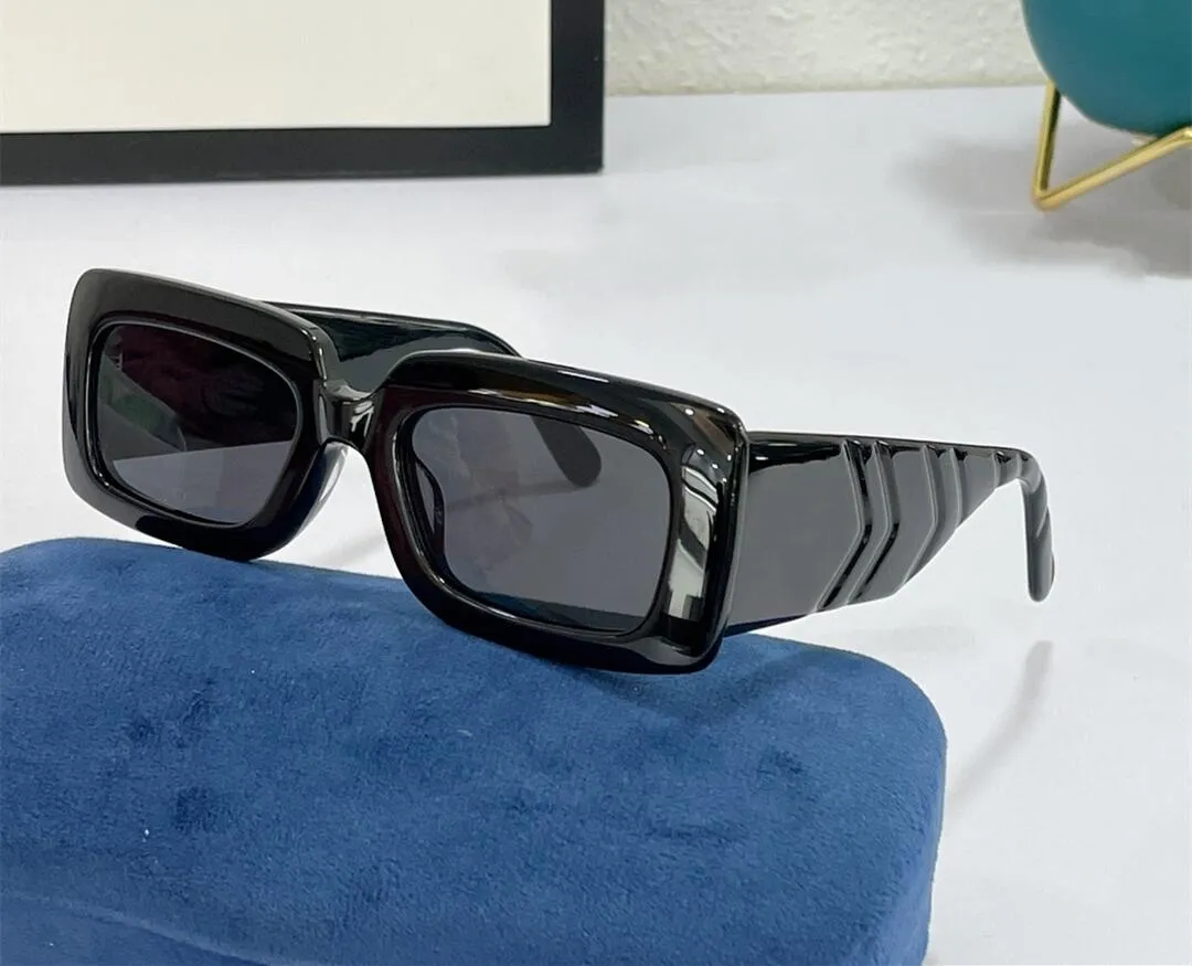 Zomer vierkant Rechthoek Man Vrouw Unisex Mode Glas Retro Klein Frame Dign UV400 6 Kleur Optioneel Dames_voghion.com