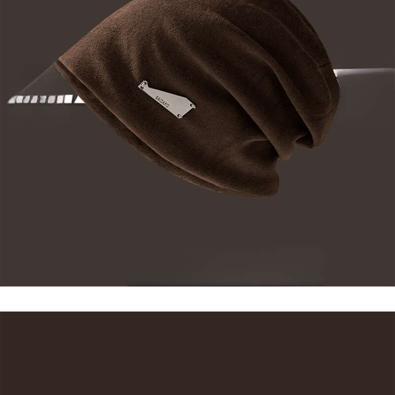 großer Kopf, Damenmode-Set für Herbst und Winter zum Binden, Gesicht nach der Geburt, Chignon, Hut,_voghion.com
