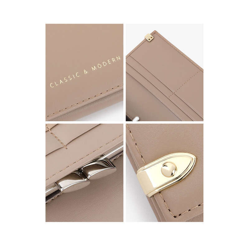 New High-grade Leather Ladies Wallet With Extra Long Storage Space_voghion.com