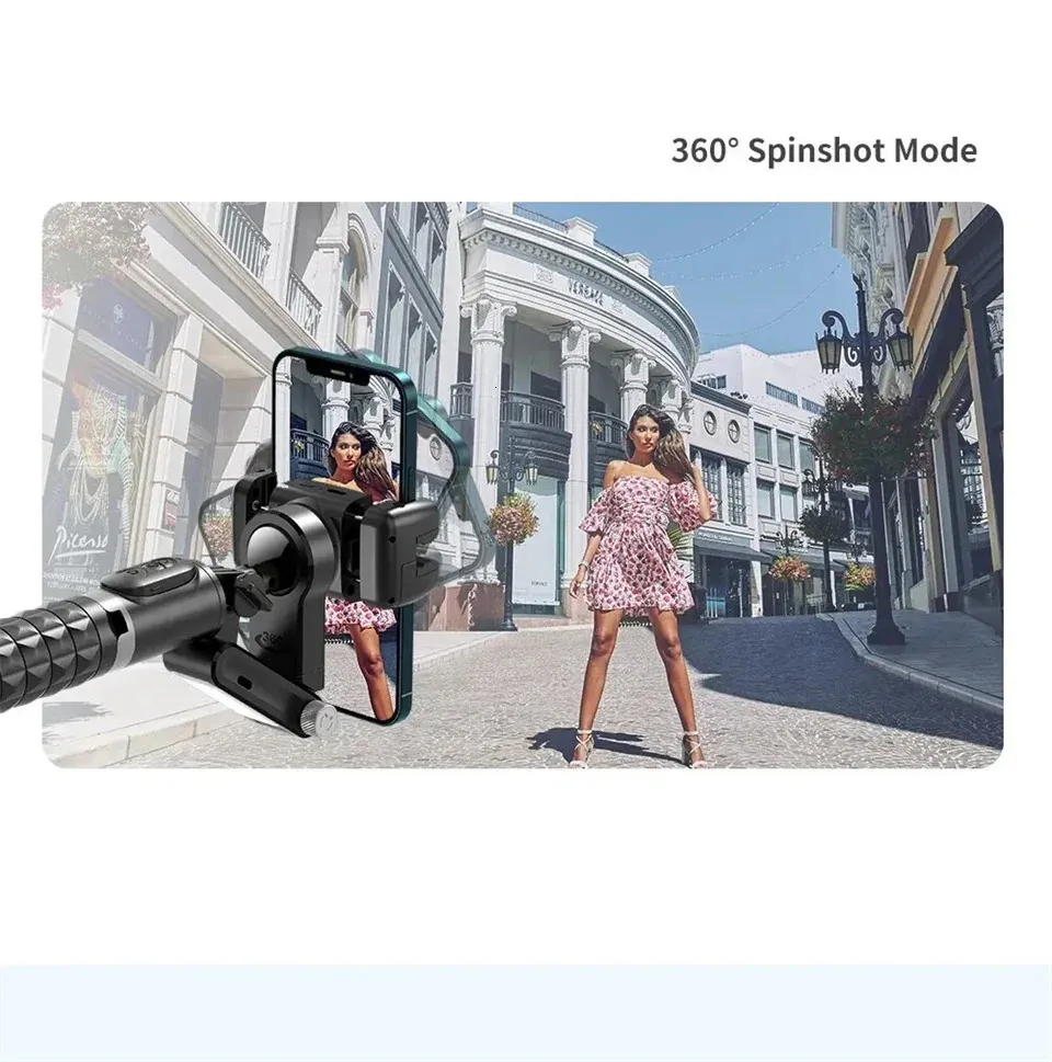 FANGTUOSI 360 Swivel Universal Joint Selfie Stick Tripod With Shutter Fill Light Smartphone Live/Log Stabilizer After_voghion.com