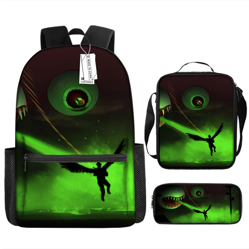 Terraria Kids Backpack Set School Bag Large Capacity_voghion.com