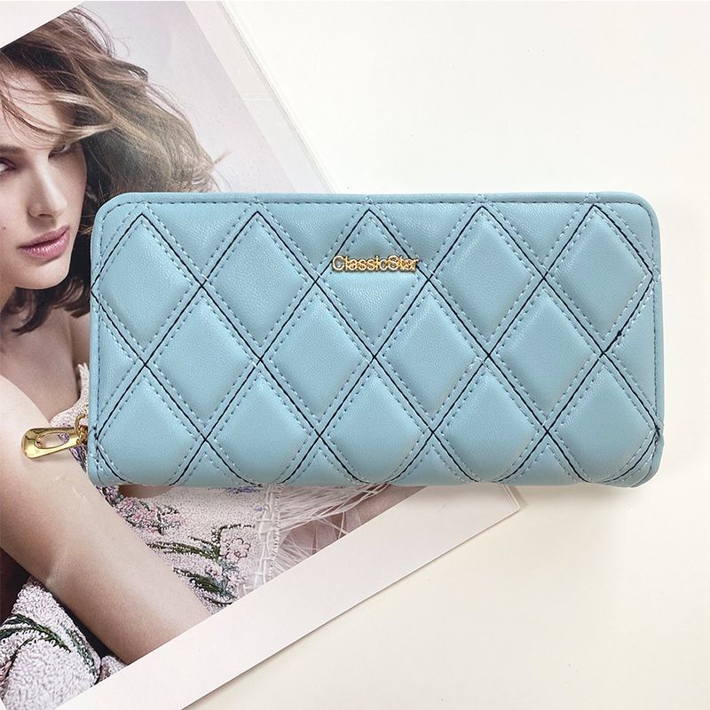 Handtaschen Kleine Stil Dia Damen Brieftasche Ins Große Kapazität Mode Münzgeldbörse Einzelner Reißverschluss Handytasche_voghion.com