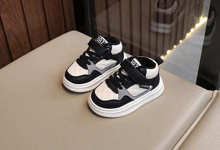 Zapatillas deportivas de invierno 2025 para niños y niñas, informales, antideslizantes, de Littlesprouts, para baloncesto._voghion.com