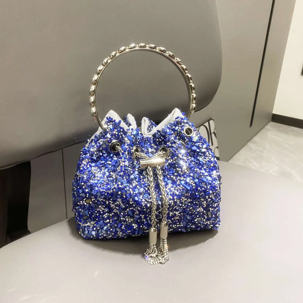 Nauja moteriška prekės ženklo piniginė ir rankinė, dizainerio rankinė, banketinė „Crystal Rhie“ rankinė per petį, šventinis krepšys_voghion.com