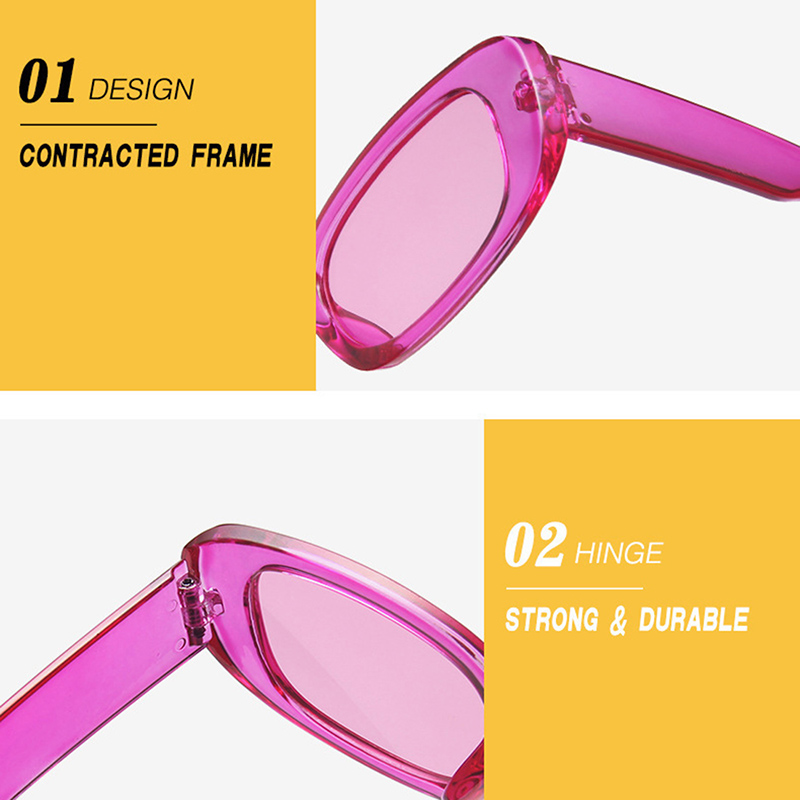 Fashion Square Sunglasses For Women Small Rectangular Sun Glasses_voghion.com