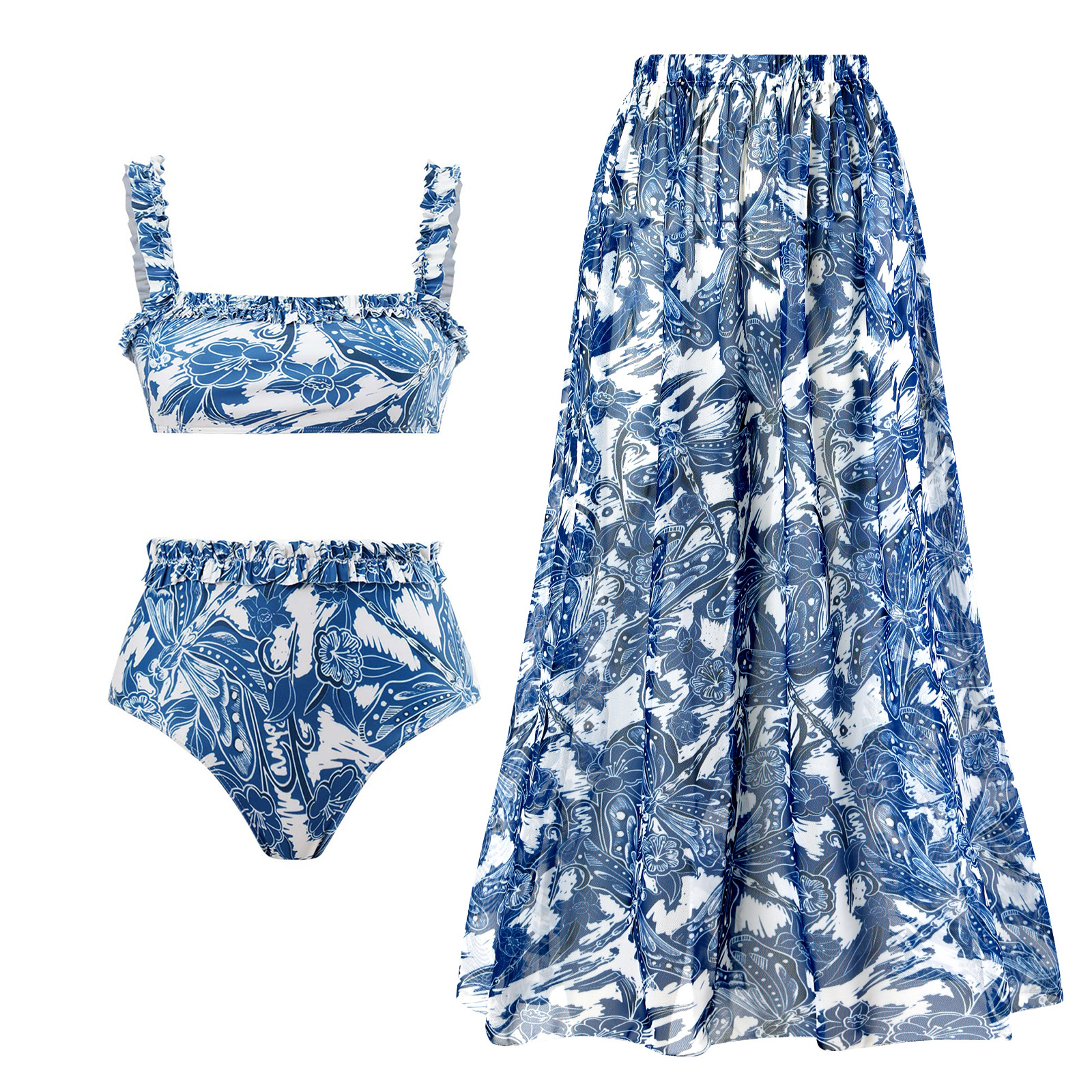 Dámské módní ležérní sexy plavky bikiny_voghion.com