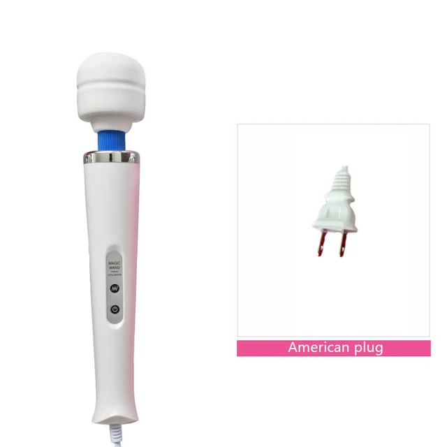 Masseur magic wand avec 10 vitesses pour stimulation féminine_voghion.com