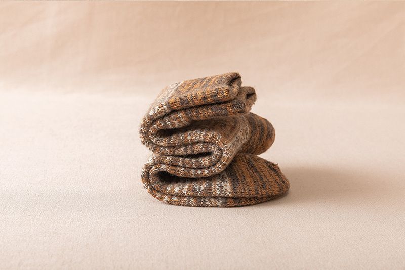 Calzini da uomo in lana spessa e calda, stile retrò, lunghi e invernali, in cotone, a metà tubo_voghion.com