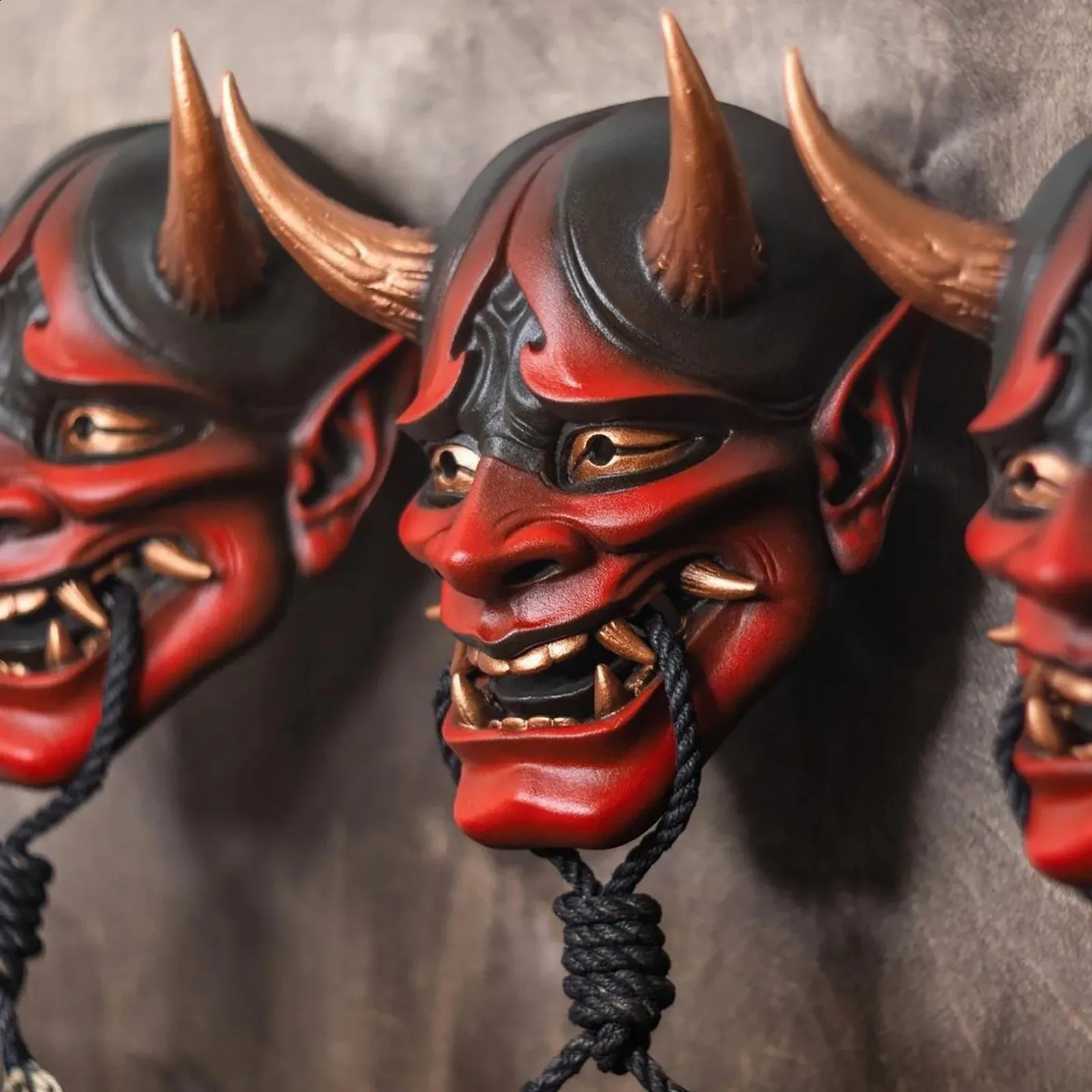 Hannia Halloween Role Playing Ghost Costume Accessories Carnival Horror Devil Prana Mask Props Party Supplies 240819_voghion.com