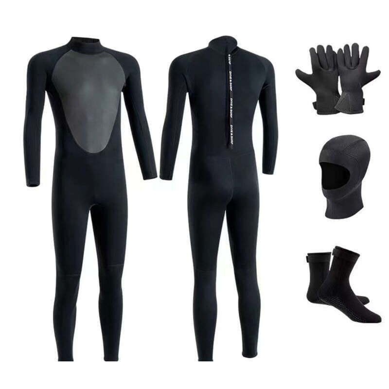 【 Coleção 1379 People 】 Maiô masculino de 2 a 3 mm com proteção solar e mergulho com snorkel, à prova de calor e frio_voghion.com