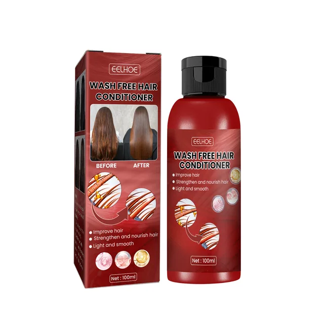 Leave-In Conditioner Shiny Nourishing Moisturizing Straightening Repair Dry Frizzy Improve Curly Hair Smoothing Products_voghion.com