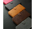 EVERLAB Leder-Brieftaschen-Flip-Case mit Kartenhalter und Ständer für iPhone 12 Mini (Braun)_voghion.com