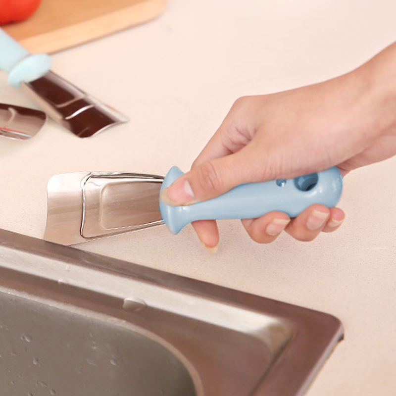 Pala per sbrinamento frigorifero Pala per sbrinamento manuale da cucina Raschietto per ghiaccio in acciaio inox Strumento per sbrinamento utile per accesso al frigorifero_voghion.com
