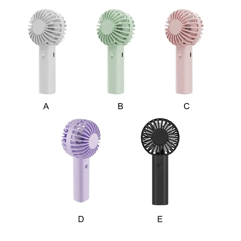 EcoCool Mini Handheld Fan - 3 Speed USB Indoor/Outdoor Base_voghion.com