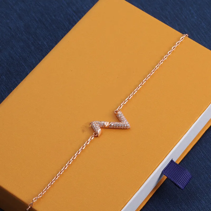 Avec boîte boucles d'oreilles Se haute qualité en acier inoxydable Seel or Rose diamant pendentif collier bijoux Se/3 pièces pour les femmes_voghion.com