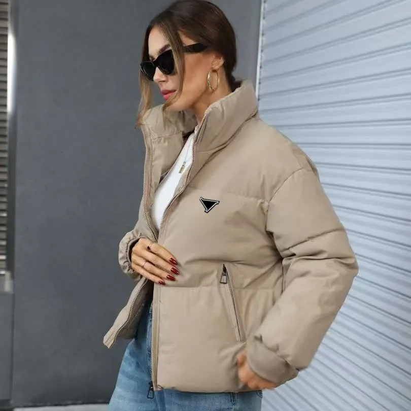 puffer Womens Jackets Designer Jacket Puffy Long Sleeves Woman Down Coat Winter Outwears Designer Lady Slim Jacket_voghion.com