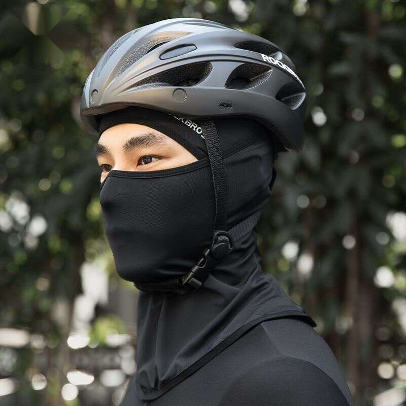 【 2,606 milhões de pessoas colecionam esta marca 】 Rock Brothers Primavera Verão Protetor Solar Fones de ouvido Outdoor Ice Silk Motocicleta_voghion.com