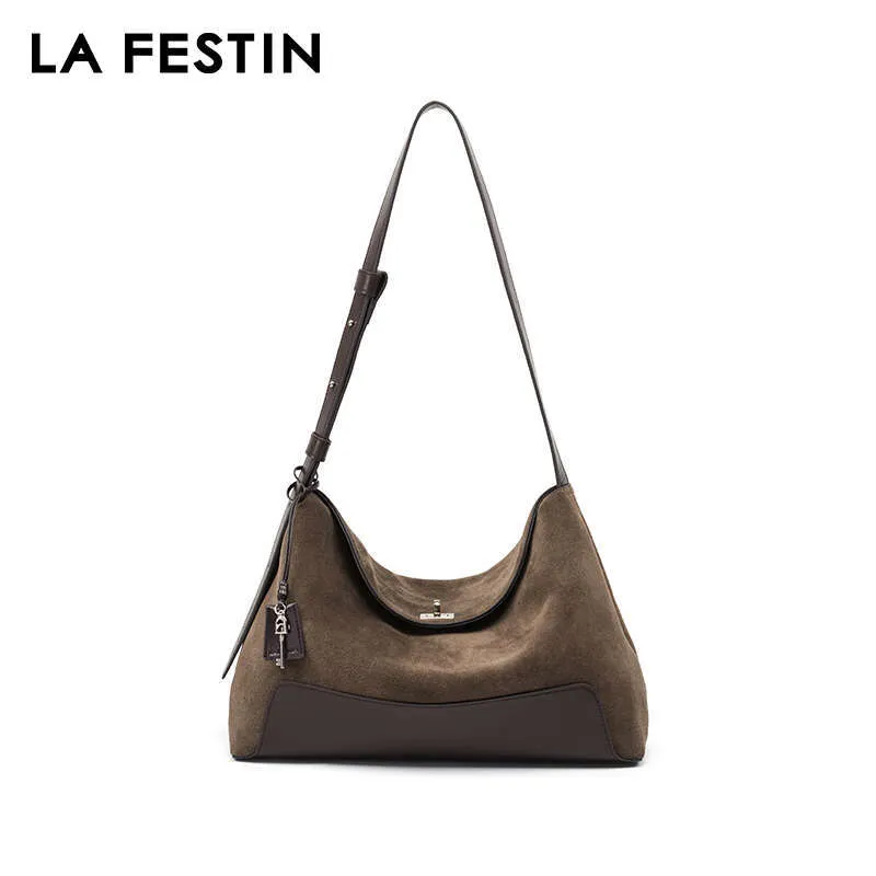 LA FESTIN Original Tragetaschen für Damen Modedesigner Beliebte Schulter Große Kapazität Handtasche Büropaket Damentasche_voghion.com