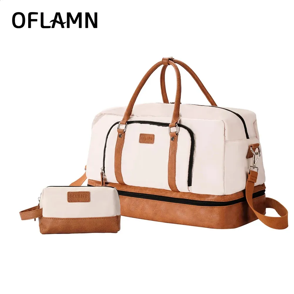 Weekender Garment Duffle for Women Large Size Lage with Shoe Compartment Travel Bag Set Maleta Para Mujer 240802_voghion.com
