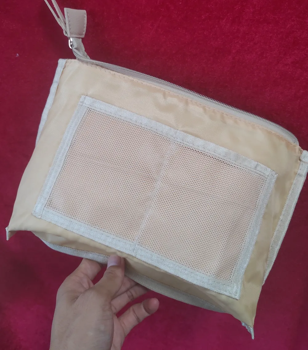 Geldbörse Nylon Große Einkaufstasche Organizer Einsatz Damen Handtasche Organizer Neceser Maquille Mujer 240724_voghion.com
