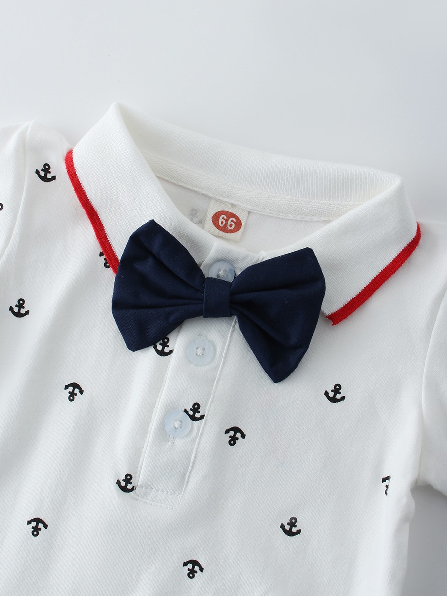 Abbigliamento estivo per neonati Mother&Kids, abbigliamento per bambini, abbigliamento da arrampicata, abbigliamento triangolare + cappello, abbigliamento da uomo multi-pezzo_voghion.com