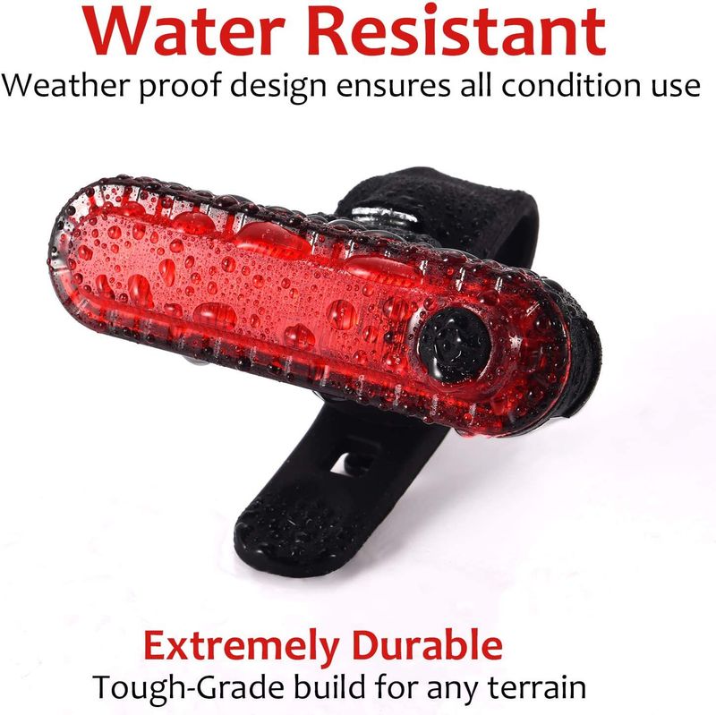 Cross-border 056 Bicycle Ail Brigh LED Nigh Ligh Oudoor Waerproof Mounain Bike Fron And Rear Se Riding_voghion.com