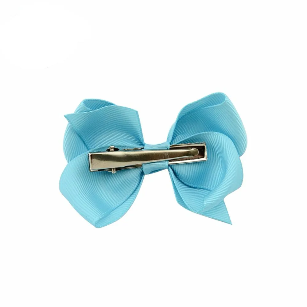 20 teile/los Koreanische 3 Zoll Ripsband Beugt Zubehör Mit Clip Boutique Bogen Haarnadeln Haar Ornamente_voghion.com