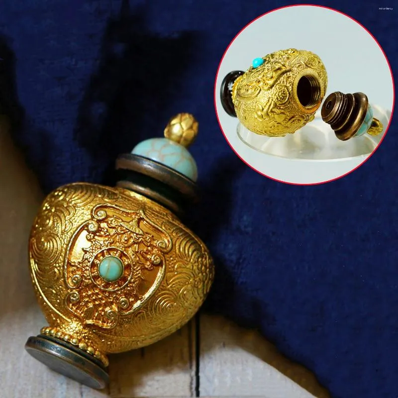 Anhänger Halskette Koffer Tibetanesch Stil Breet Fläschekruik Halskette Héichqualitativ Bijouen Acceorie Deigner Charm_voghion.com