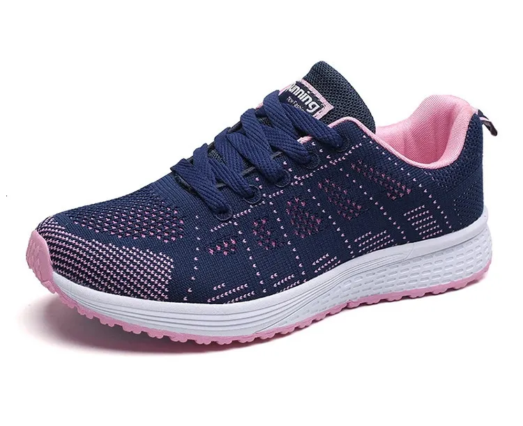 Chaussures plates légères à lacets, style infirmière, bout rond, pour femmes, grandes tailles 241213_voghion.com