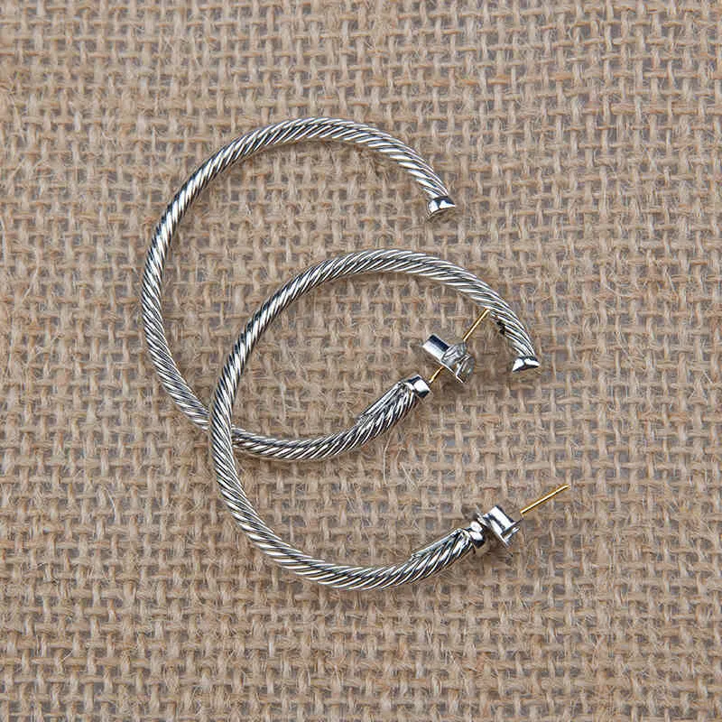 Earring Fashion Jewelry Earrings Designers Charm for Trendy Hoop Women Classic Orecchini Round Ladies Birthday Banquent_voghion.com
