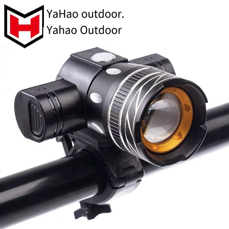 High Brigness T6USB Charging Strong Lig For Bicycle Headligs, Nig Riding Mountain Ligs, Variable Focus_voghion.com