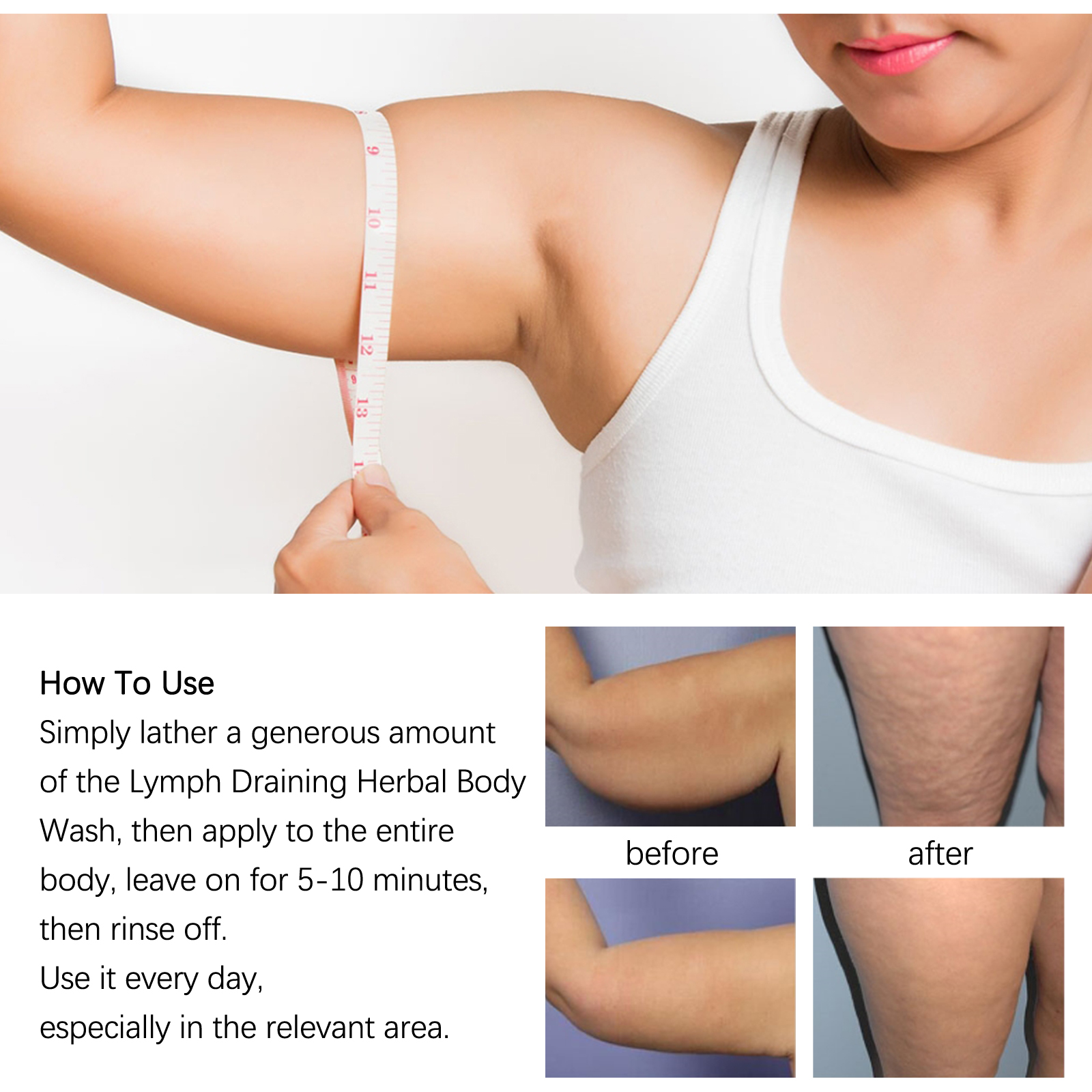 Jaysuing Ginger Body Sculpting Shower Gel, Dredging Slimming Body, Firming Waist Lymph Lazy People Clean And Moist Skin_voghion.com