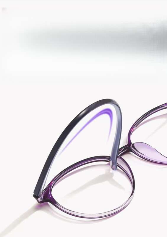 Geeignet für Männer und Frauen, Vollformat, High-End-Mode, Anti-Ermüdungs-HD-Lesebrille aus Harz mit ultrablauem Licht_voghion.com
