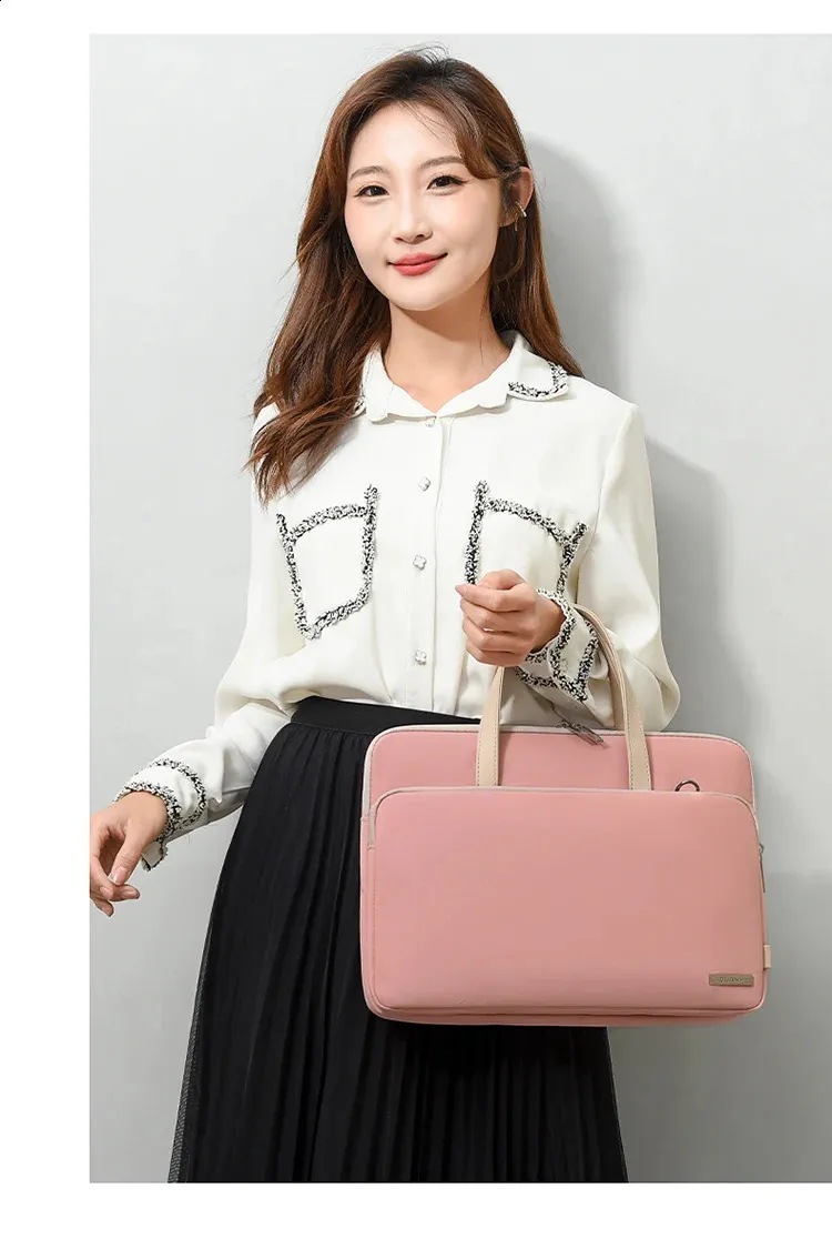 Laptop Sleeve Bag For book Air 13 14 15.6 inch Protective Carrying Case Shoulder Handbag 240907_voghion.com