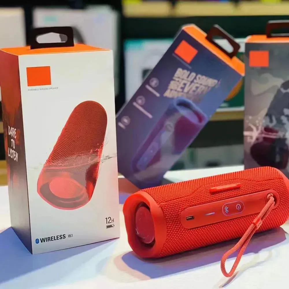 2024 Flip 6 BT Wireless Mini Speaker Outdoor Waterproof Portable Speakers With Powerful Sound And Deep Bass_voghion.com