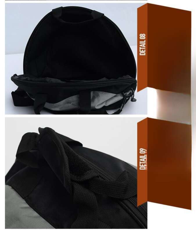Pro Bike Motorcycle Rider Outdoor Sports Cycling Large Capacity Luggage Full Bag Half Helmet_voghion.com