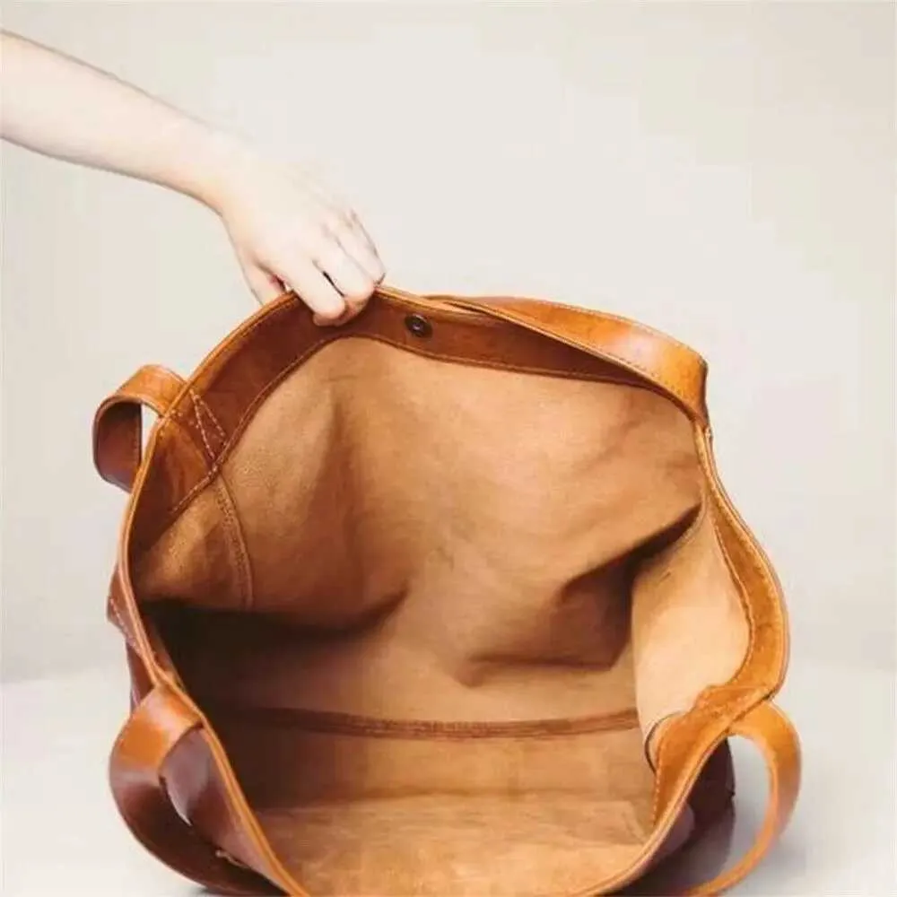 Dames super draagbare reis schoudertas met handvat aan de bovenkant zachte leren handtas Y241123_voghion.com