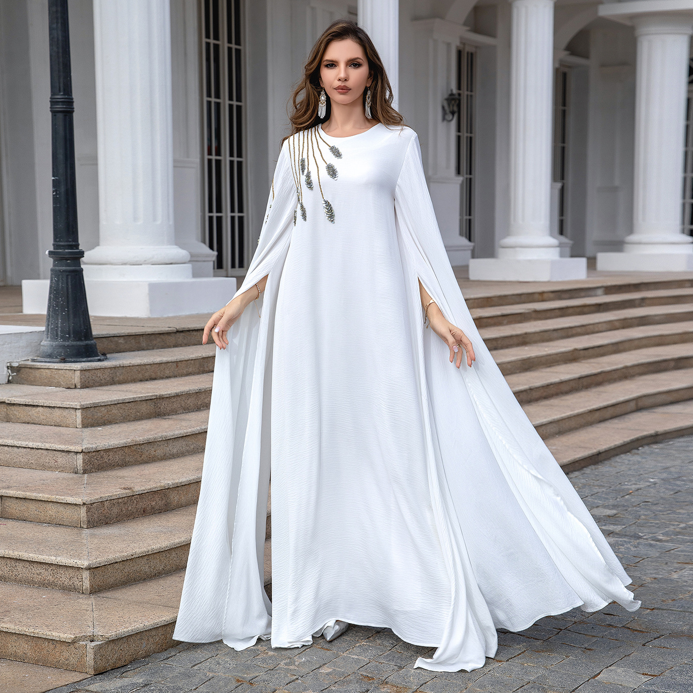 ​​Women's Islamic Abaya Dress - Modest Muslim Prayer Robe For Ladies​